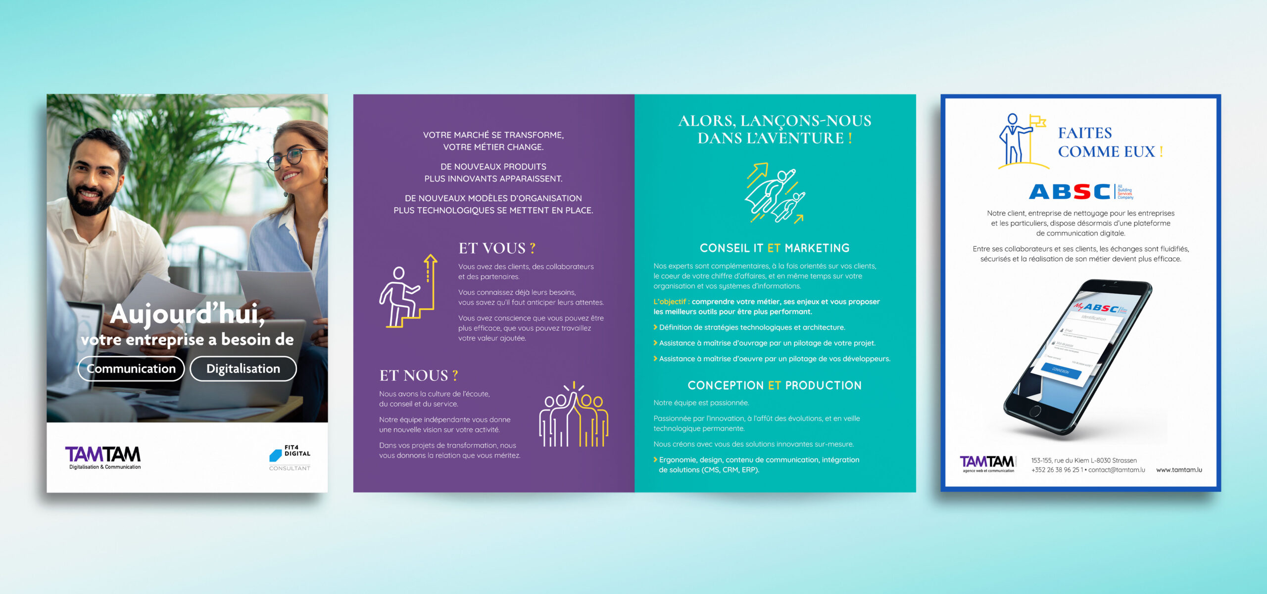 24 portfolio tamtam depliant