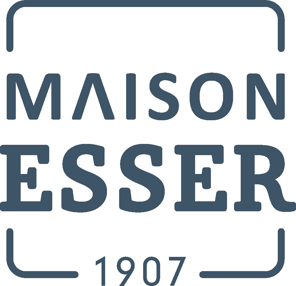 maison esser logo monochrome fond blanc
