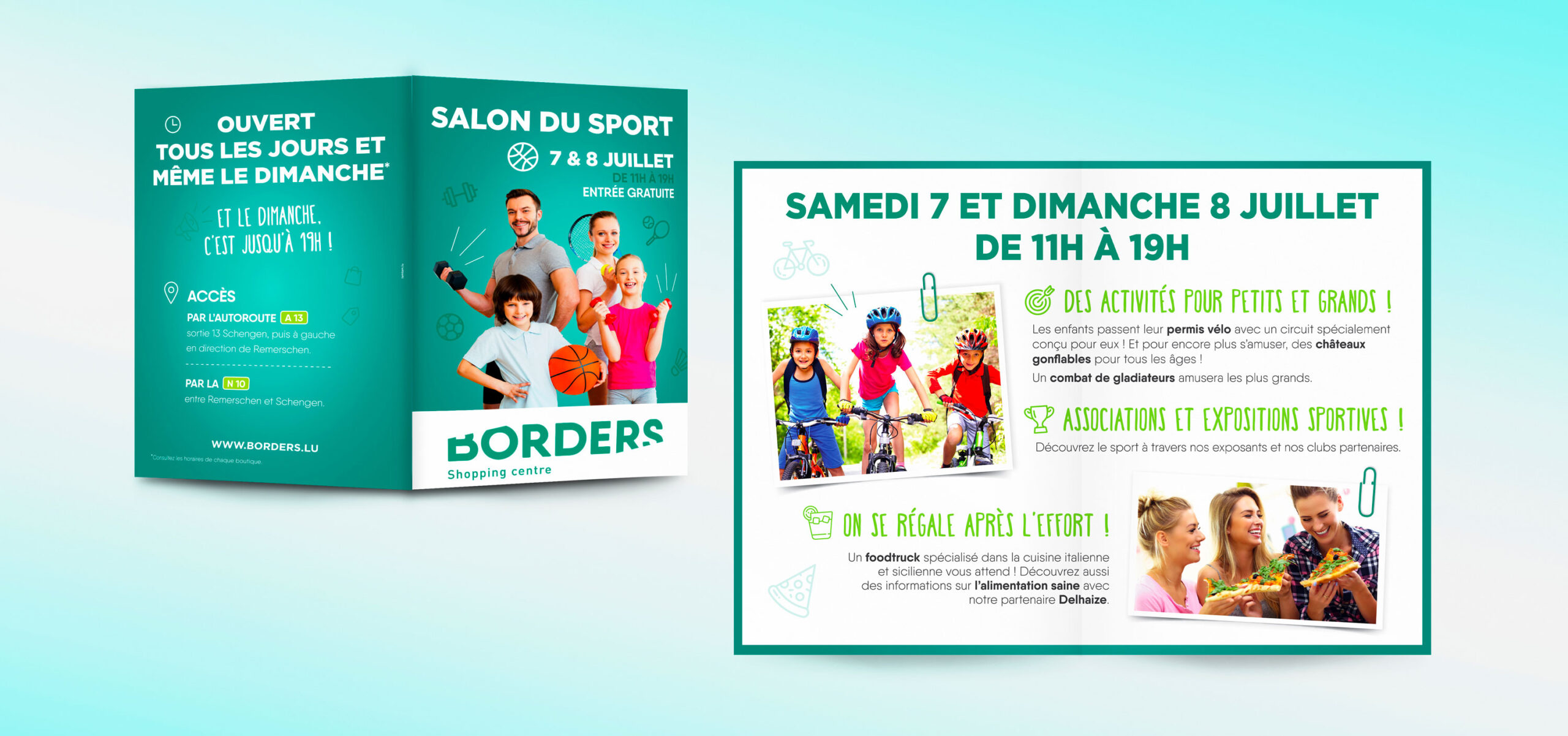 24 portfolio borders affiche
