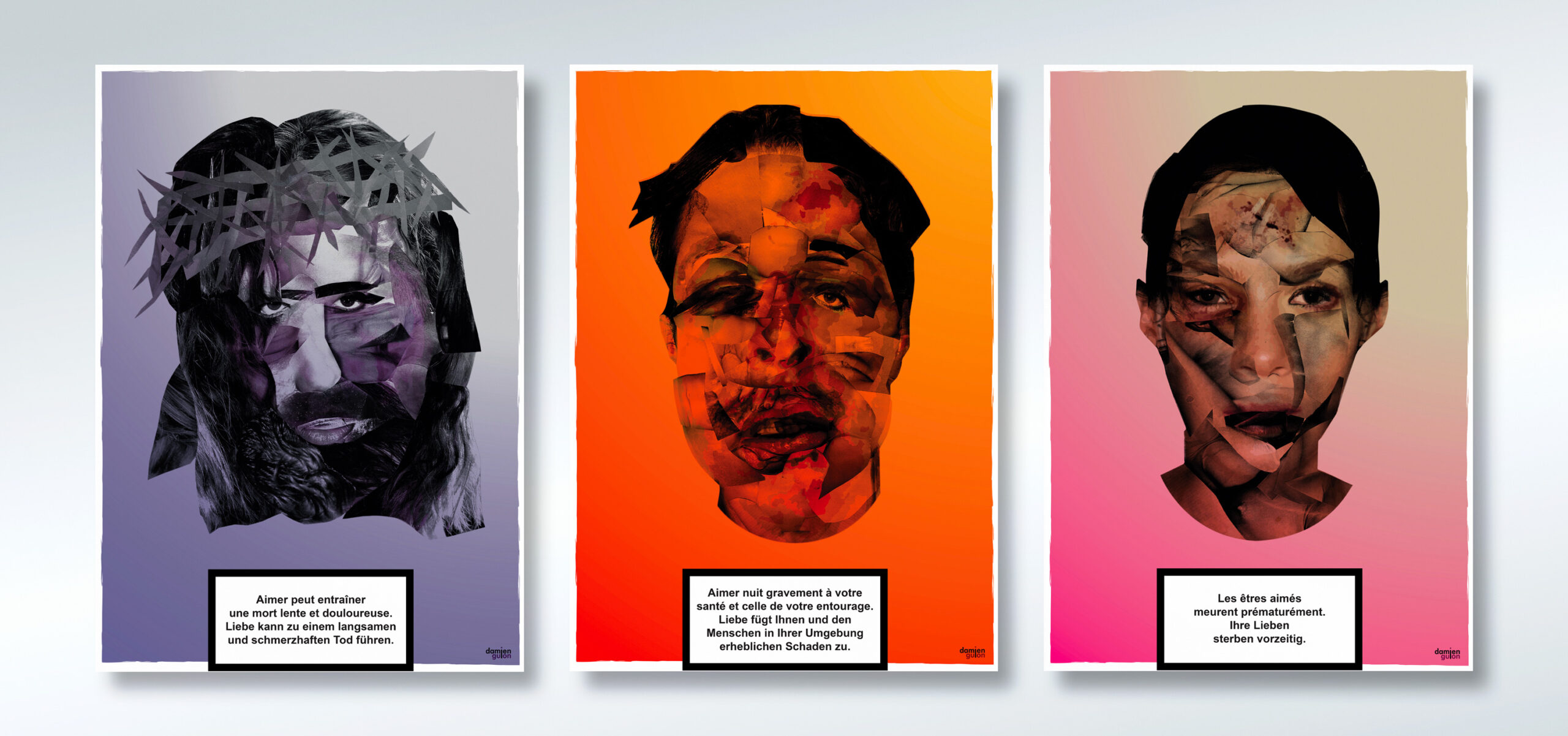 24 portfolio love affiches