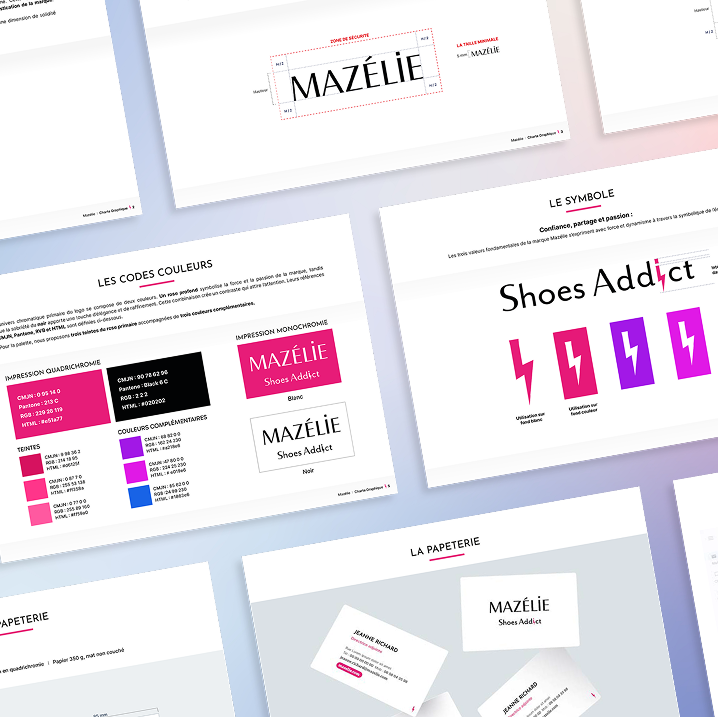 mazelie charte graphique