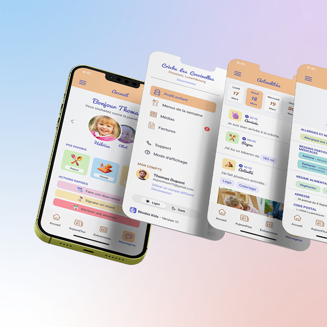 bloobiz daycare mobile