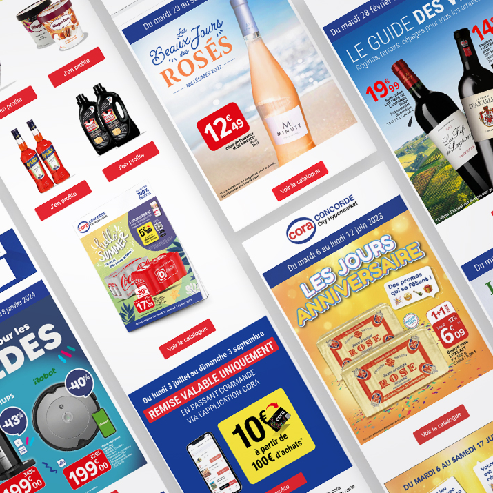 cora newsletters projets